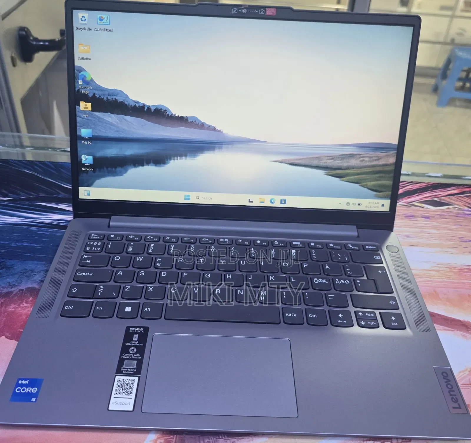 New Laptop Lenovo Ideapad 3 8GB Intel Core i5 SSD 512GB