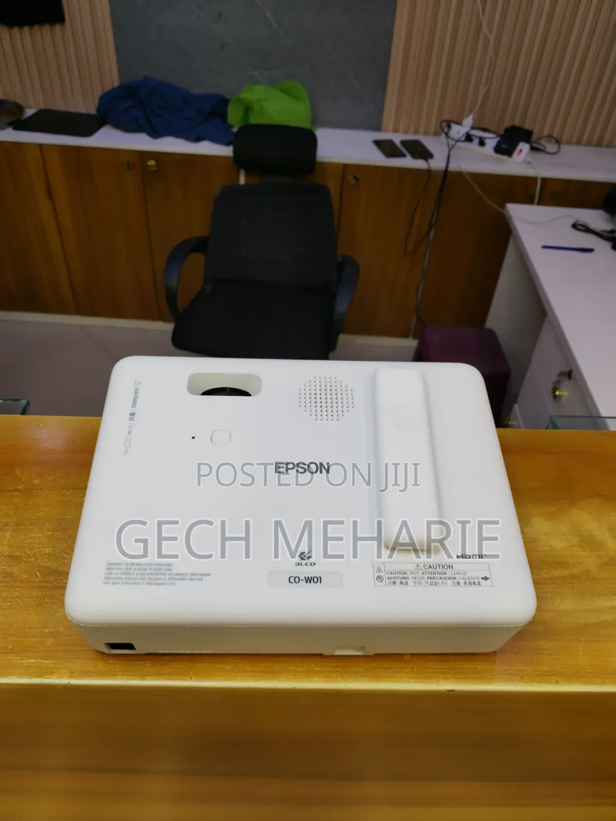 Brand New Packed With Cartoon Epson Projector Model : CO-W01 With