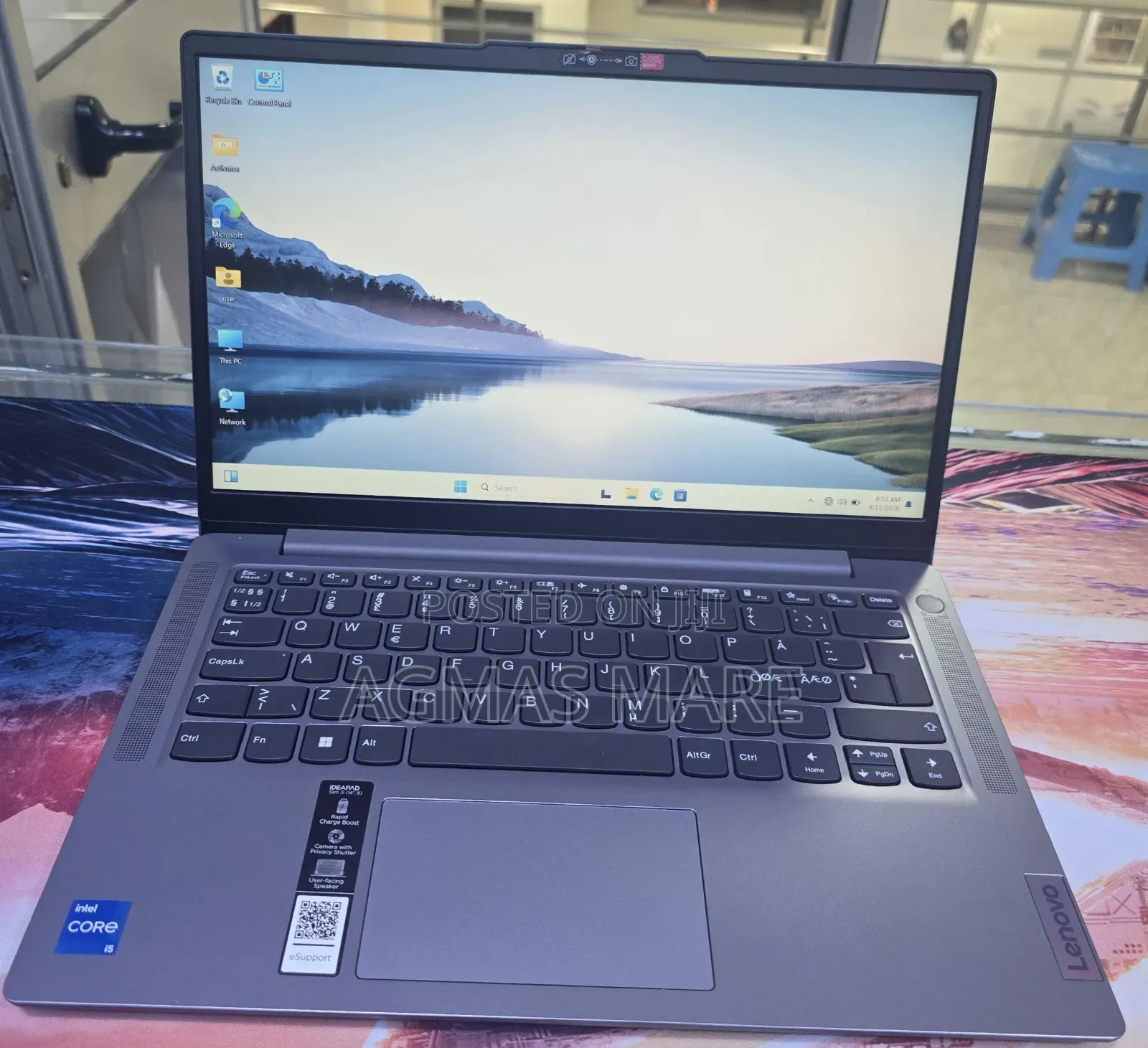 New Laptop Lenovo Ideapad 3 8GB Intel Core i5 SSD 512GB