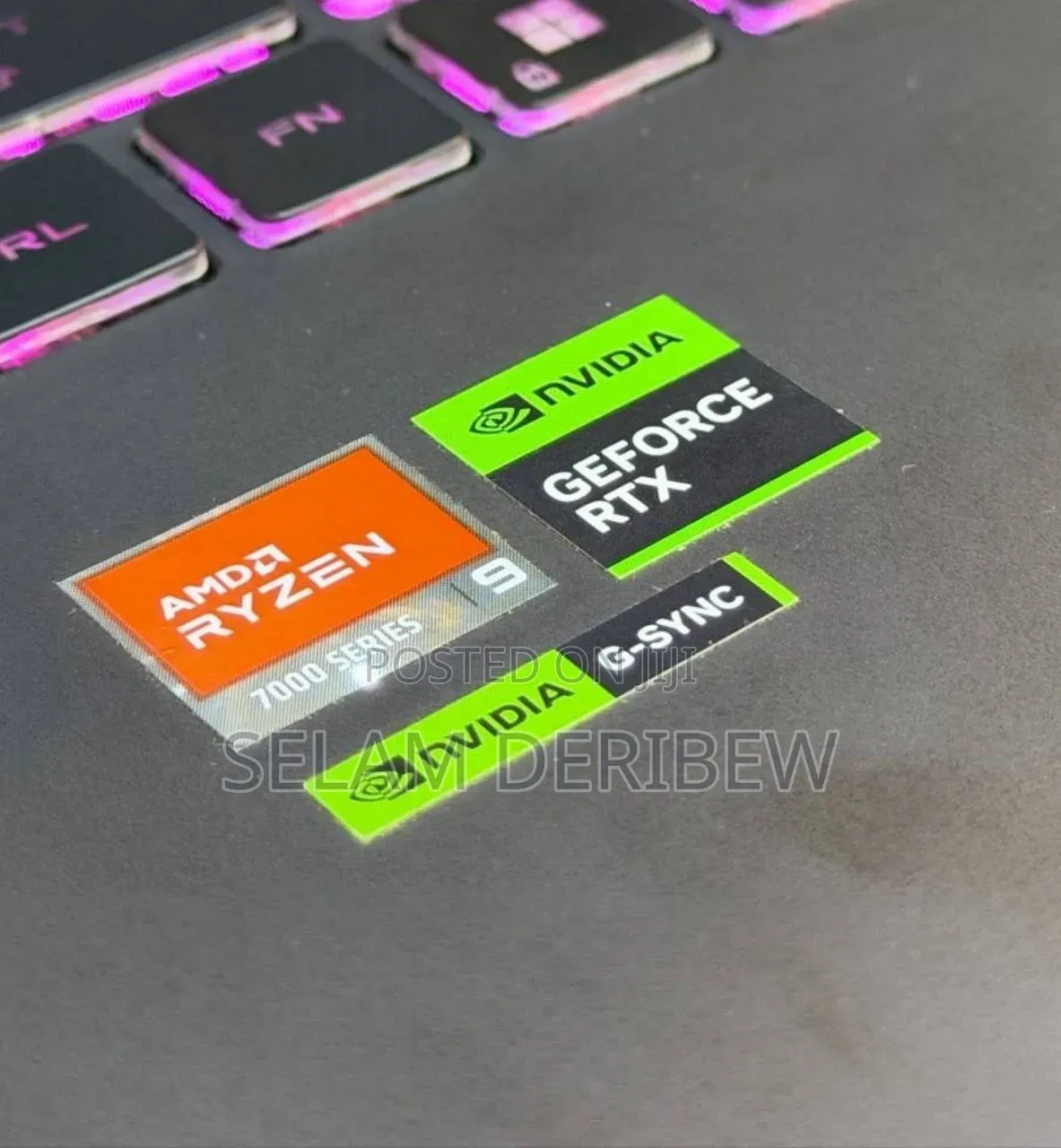 New Laptop Asus ROG Strix GL703 16GB AMD Ryzen 9 SSD 1T