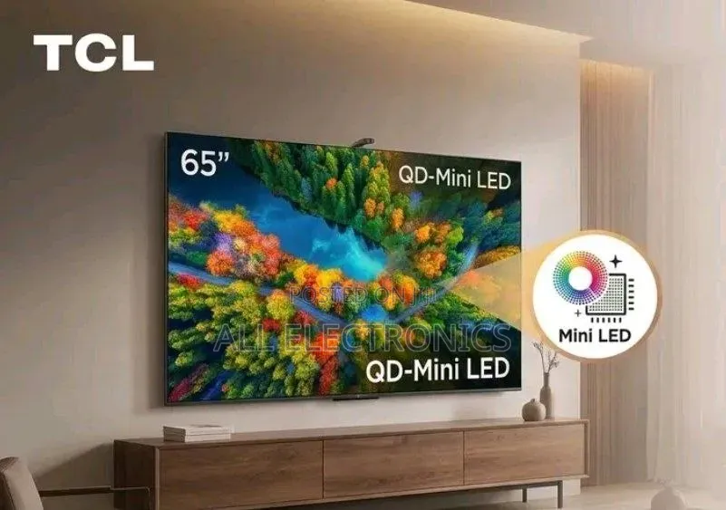 TCL 65"qd Mini Qled TV