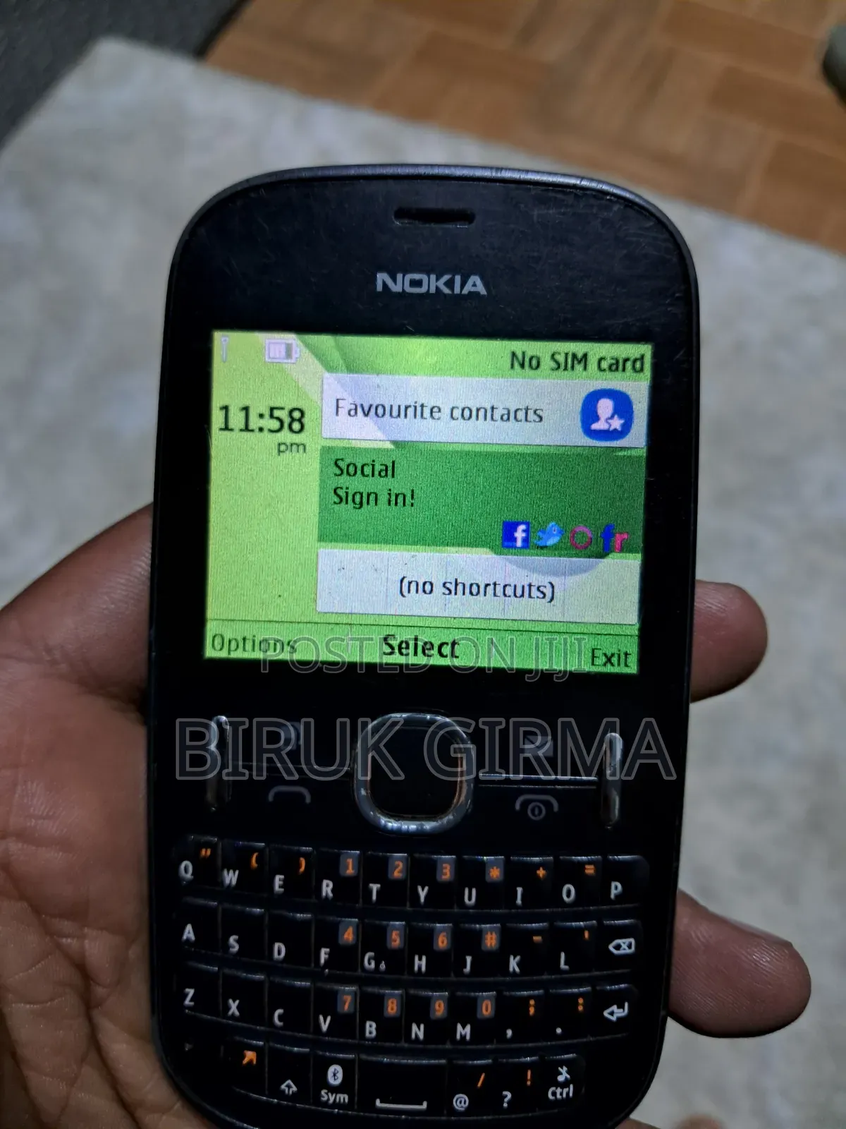 Nokia 206 Black