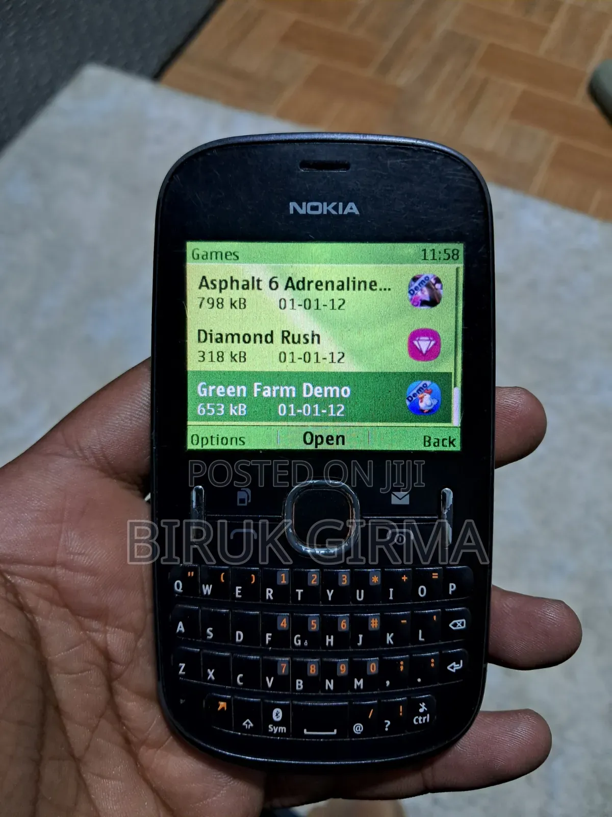 Nokia 206 Black