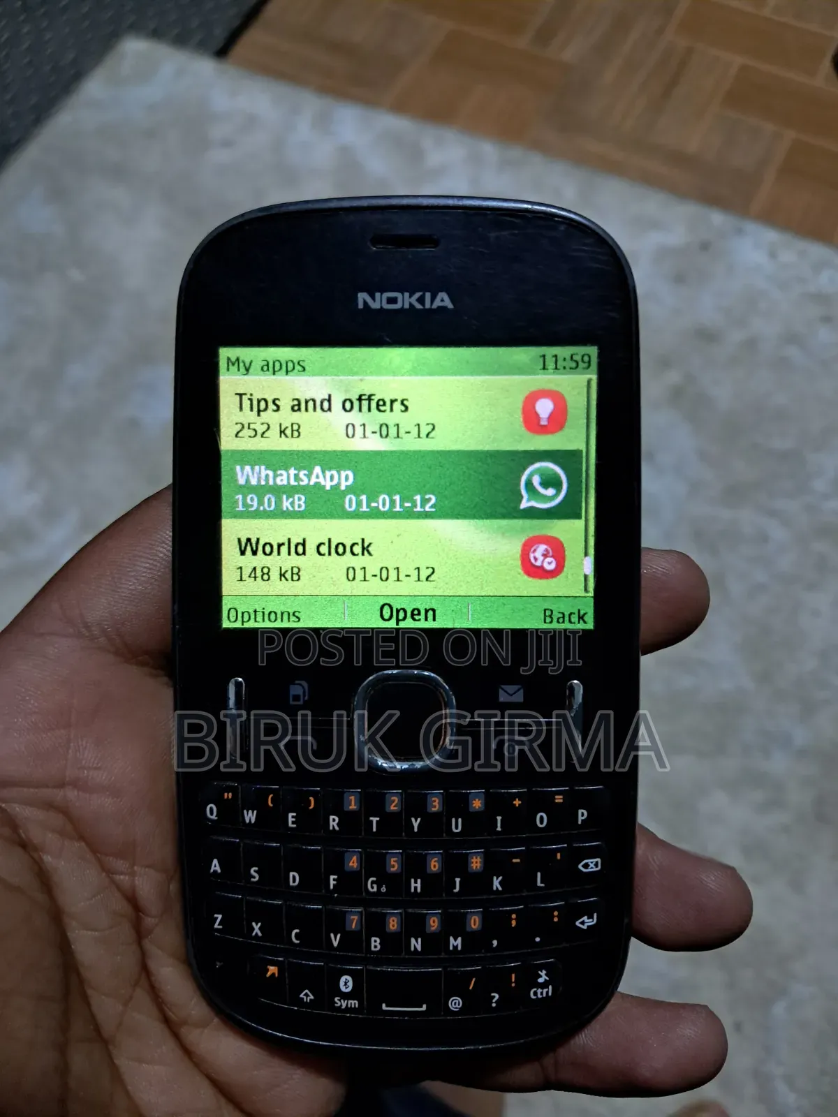 Nokia 206 Black