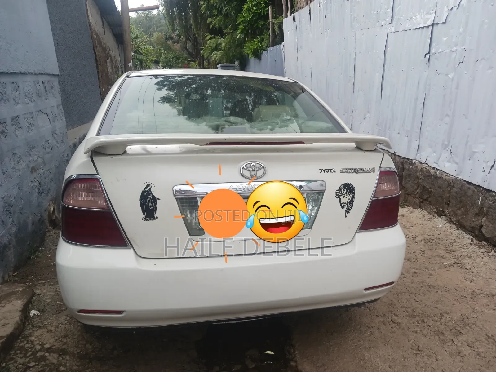 Toyota Corolla 2005 Off white