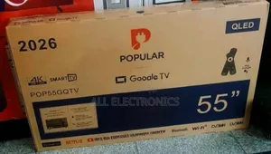 55"inch 2026 New Model Popular Google Qled TV