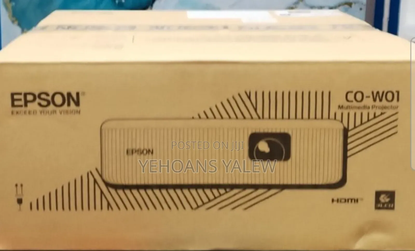 Brand New Packed With Cartoon
Epson Projector 
Model : CO-W01
With