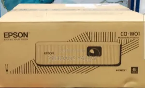 Brand New Packed With Cartoon
Epson Projector 
Model : CO-W01
With