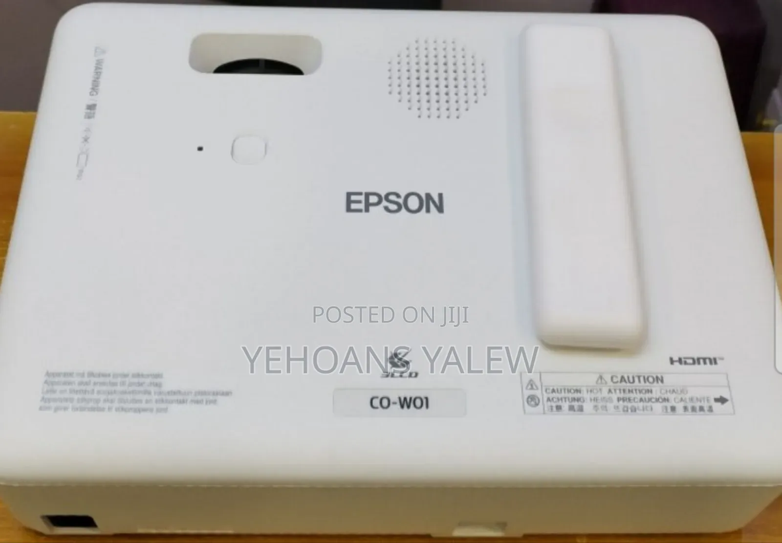 Brand New Packed With Cartoon
Epson Projector 
Model : CO-W01
With