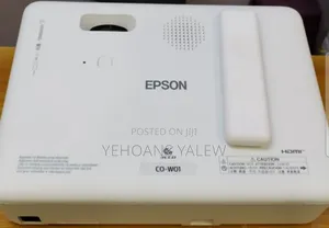 Brand New Packed With Cartoon
Epson Projector 
Model : CO-W01
With