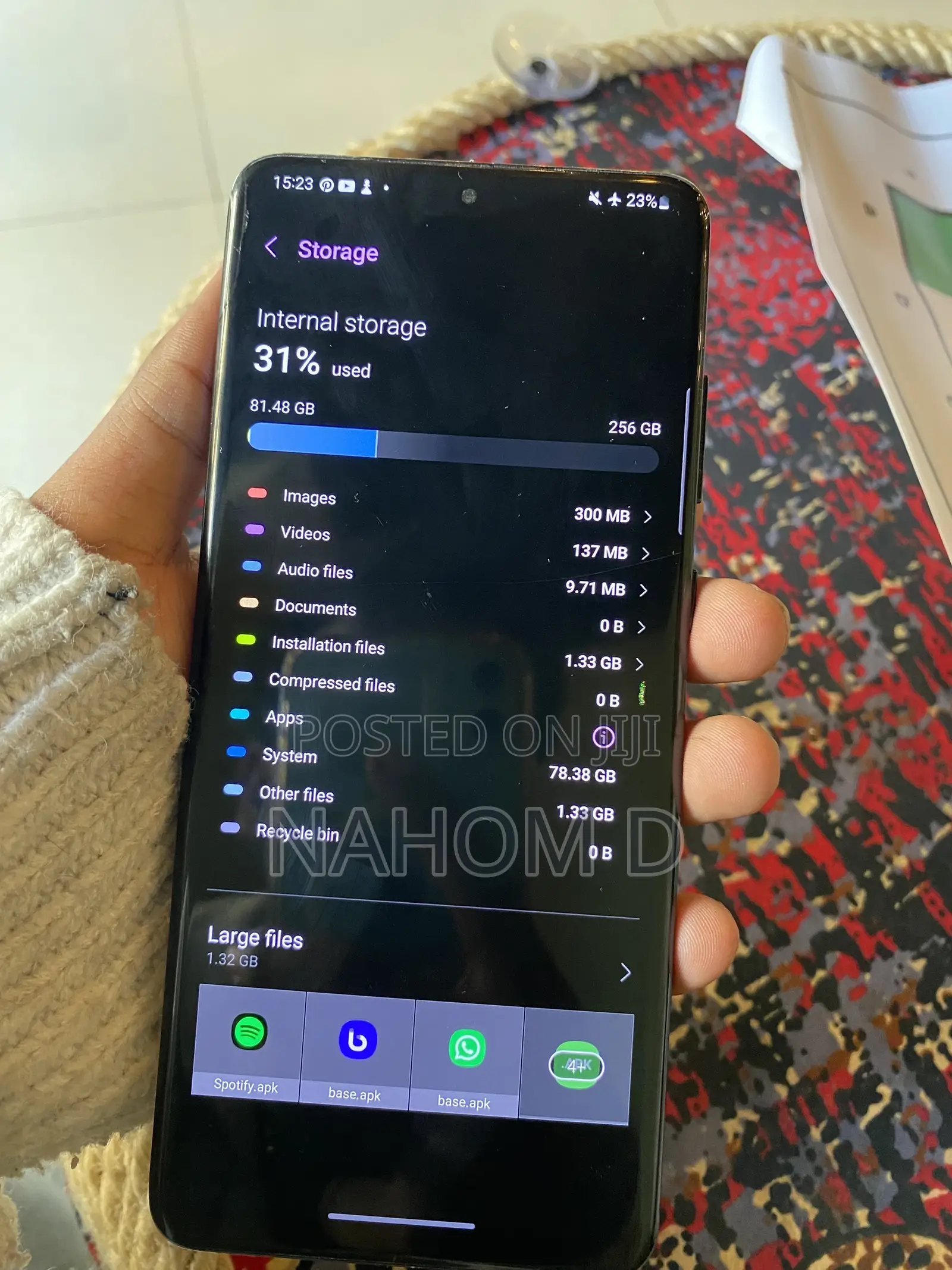 Samsung Galaxy S20 Ultra 256 GB Black