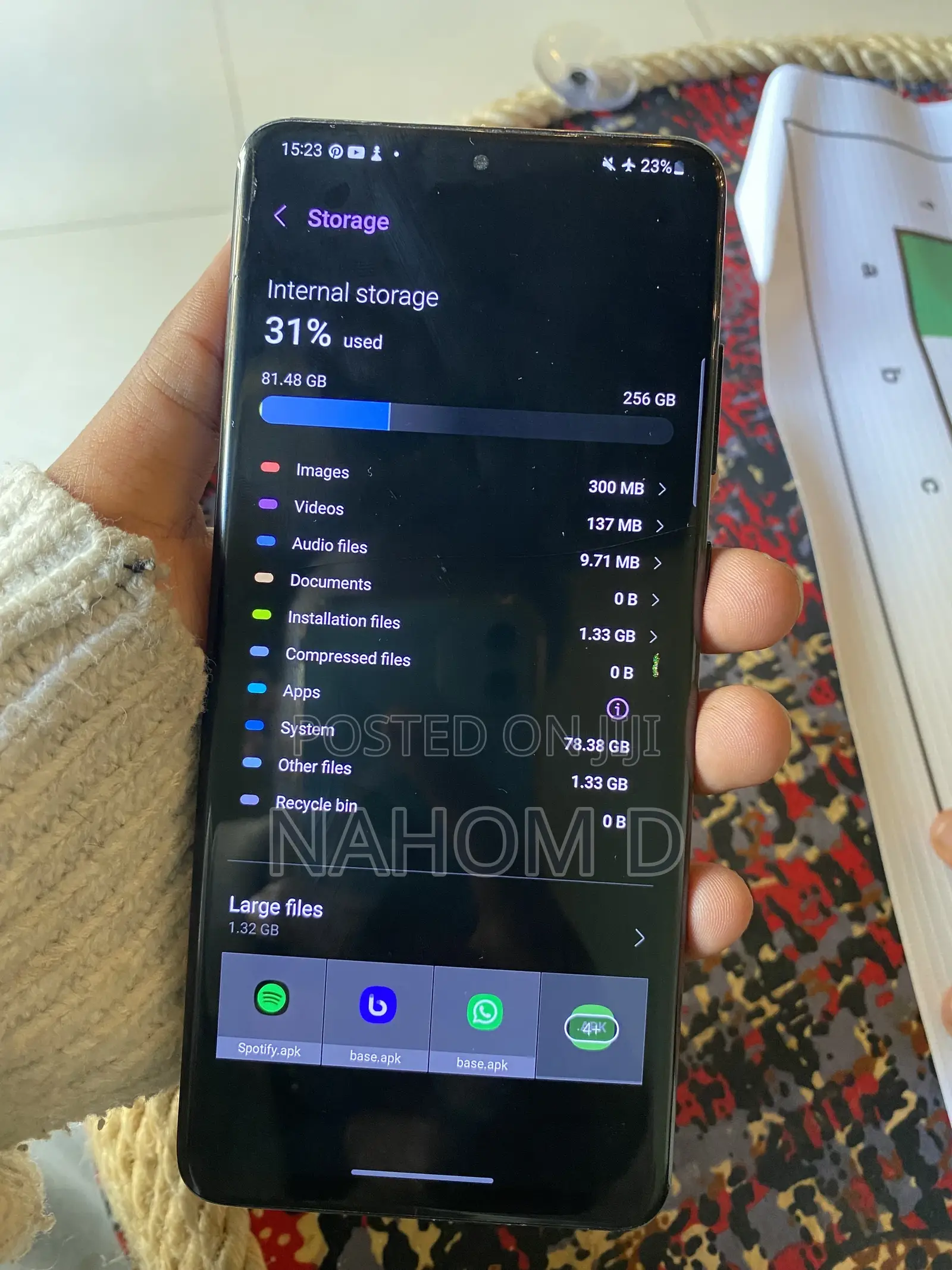Samsung Galaxy S20 Ultra 256 GB Black