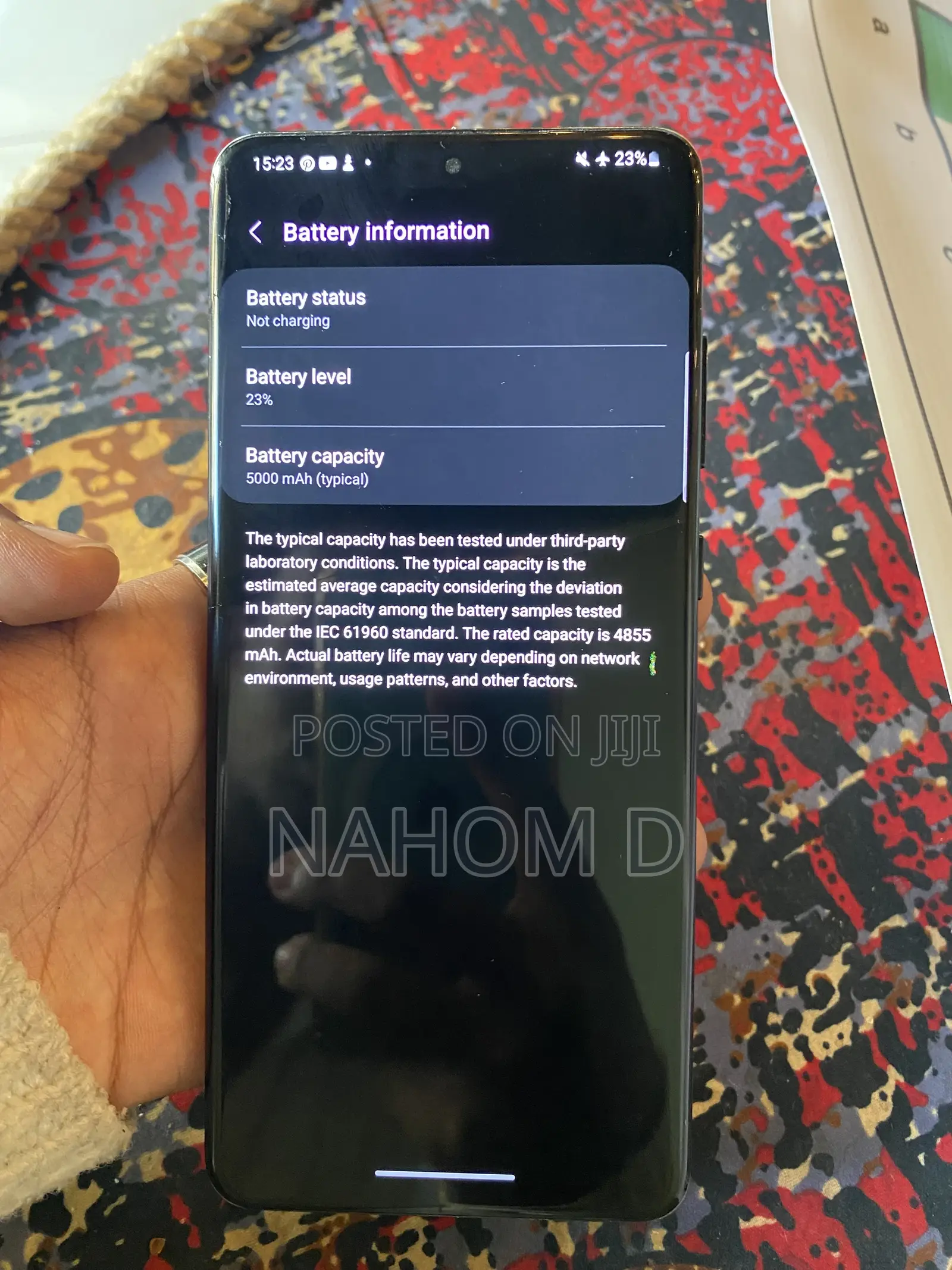 Samsung Galaxy S20 Ultra 256 GB Black