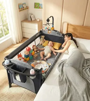 5in1 Deluxe Baby Bedside Crib