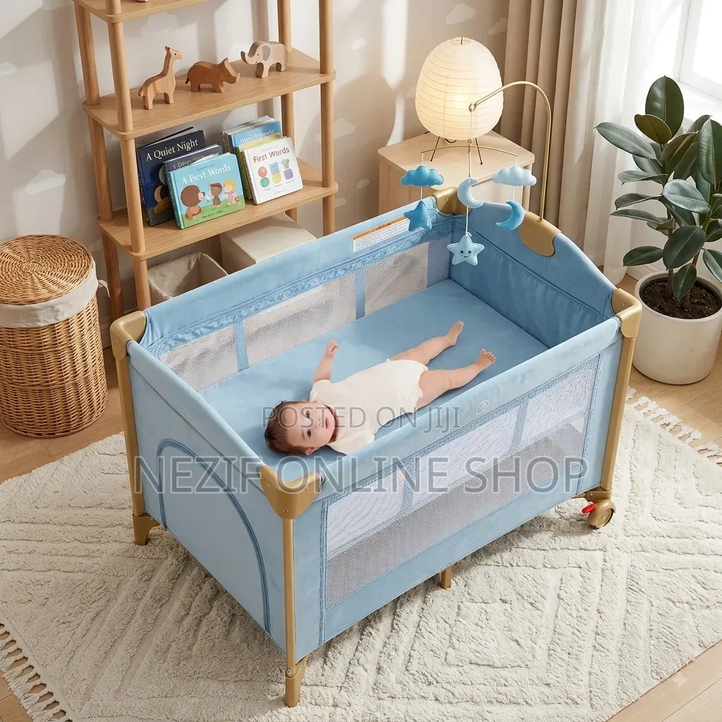 5in1 Deluxe Baby Bedside Crib