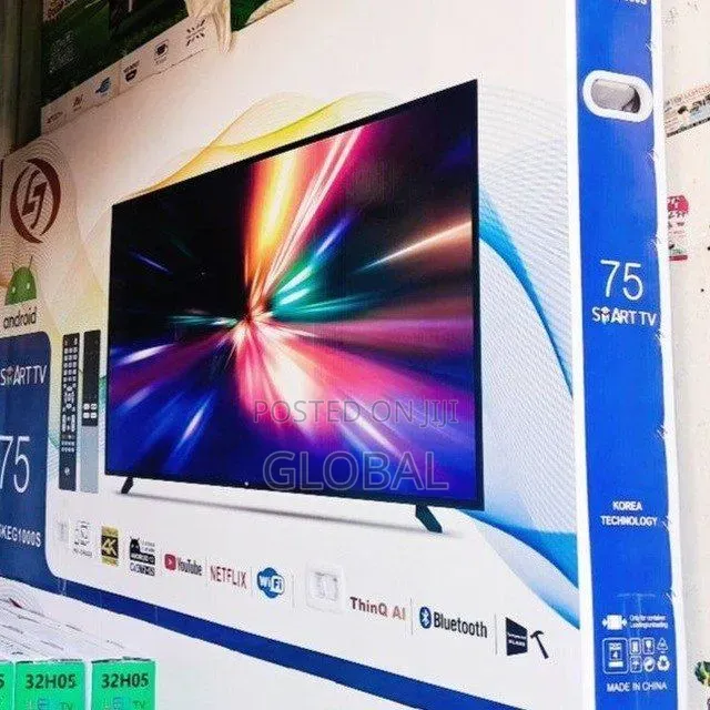75"ኢንች ስማርት አንድሮይድ ቲቪ