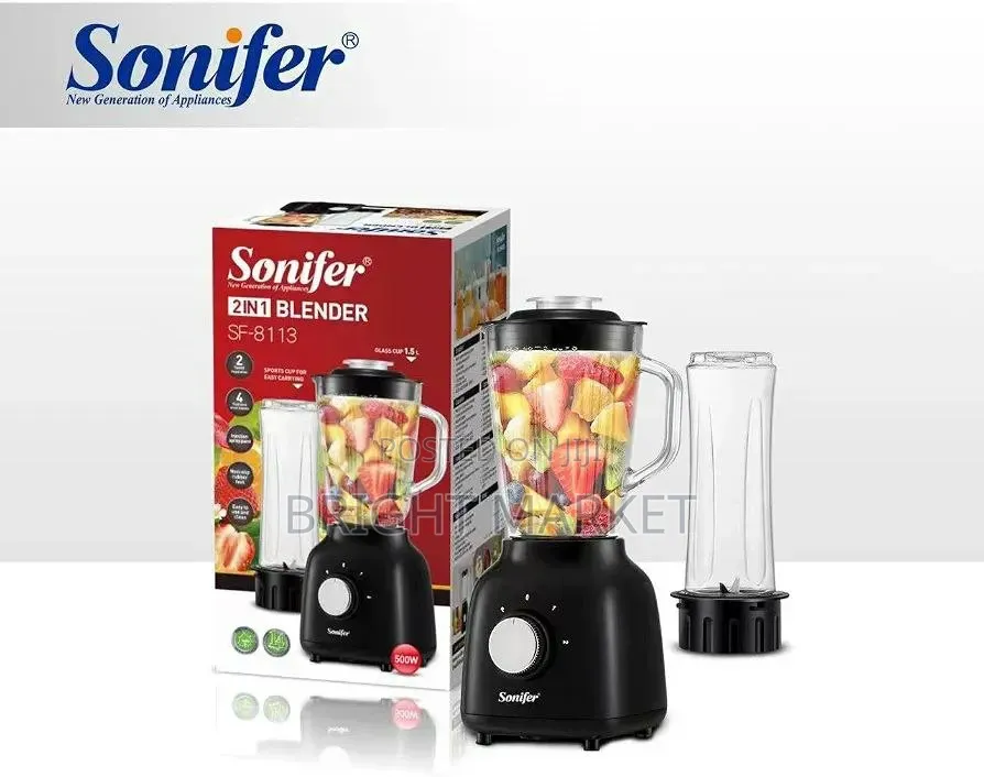 Sonifer 2 in 1 Juice Blender