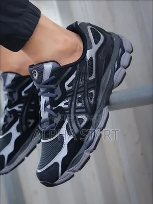 Asics Gel- Nyc Black High Master Quality Smooth Shoes Made in Vietnam
