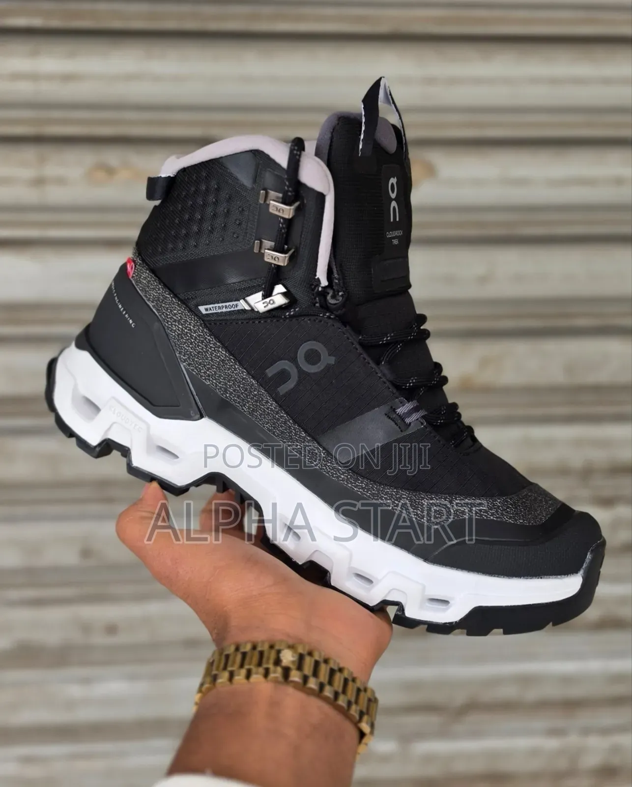 On Cloudrock Mid100% Water Proof Boots for Man's