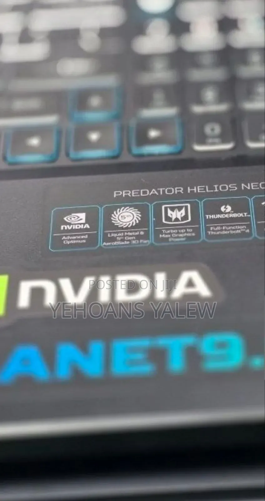 New Laptop Acer Predator Helios Neo 16 16GB Intel Core i7 SSD 512GB