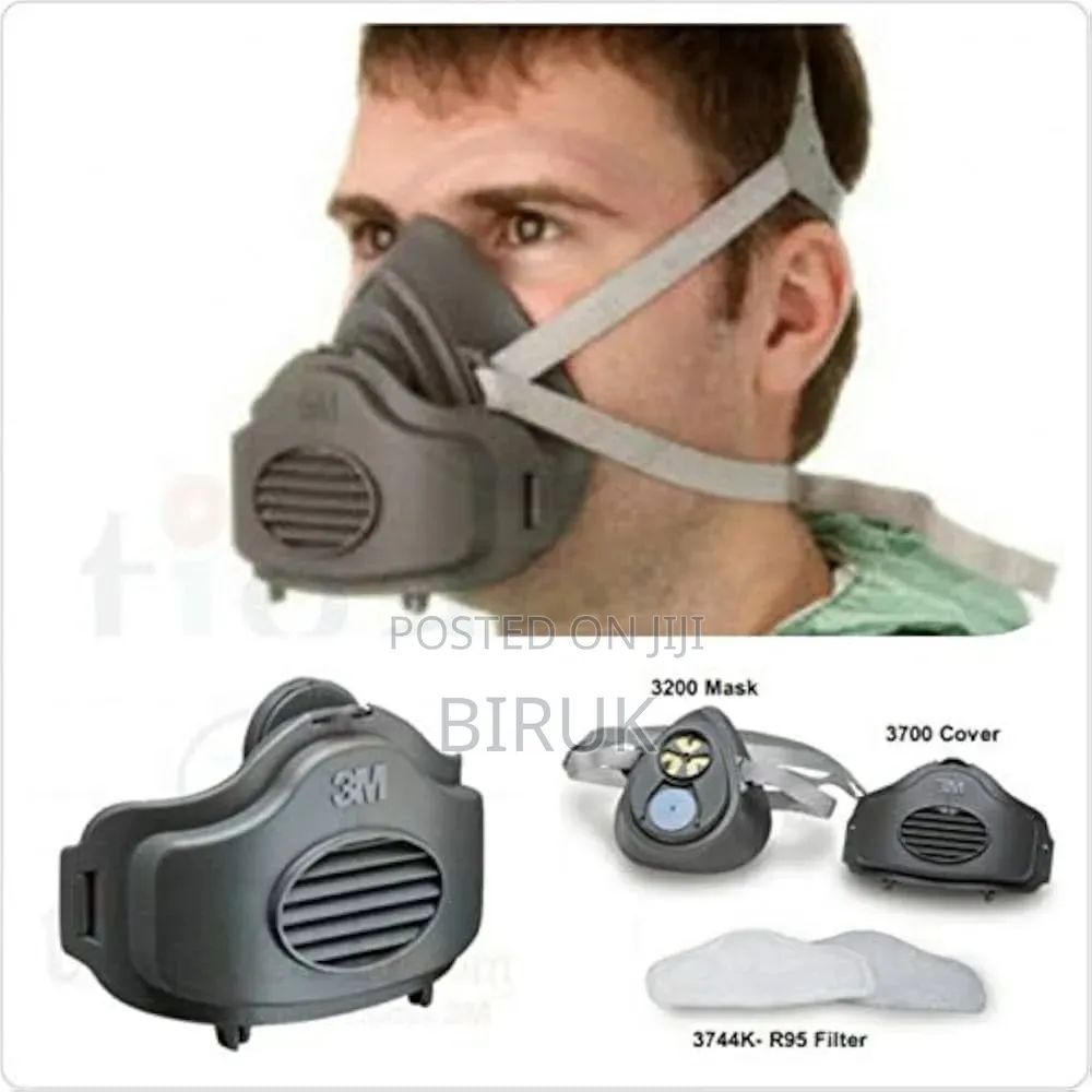 3M 3200 Half Face Chemical Mask