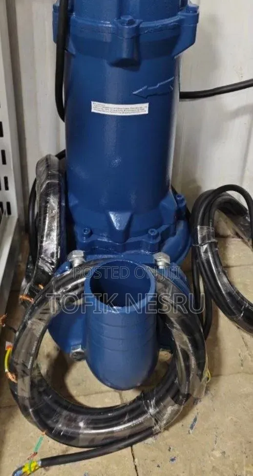 Dewatering Sumersible Water Pump የቆሻሻ ውሀና የጭቃ ፓምፕ ባለ ምላጭ