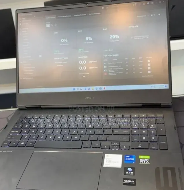 New Laptop HP Omen 16 16GB Intel Core i7 SSD 512GB