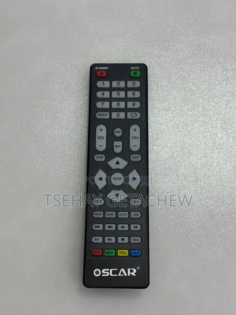 Oscar Remote Control /ኦስካር ሪሞት