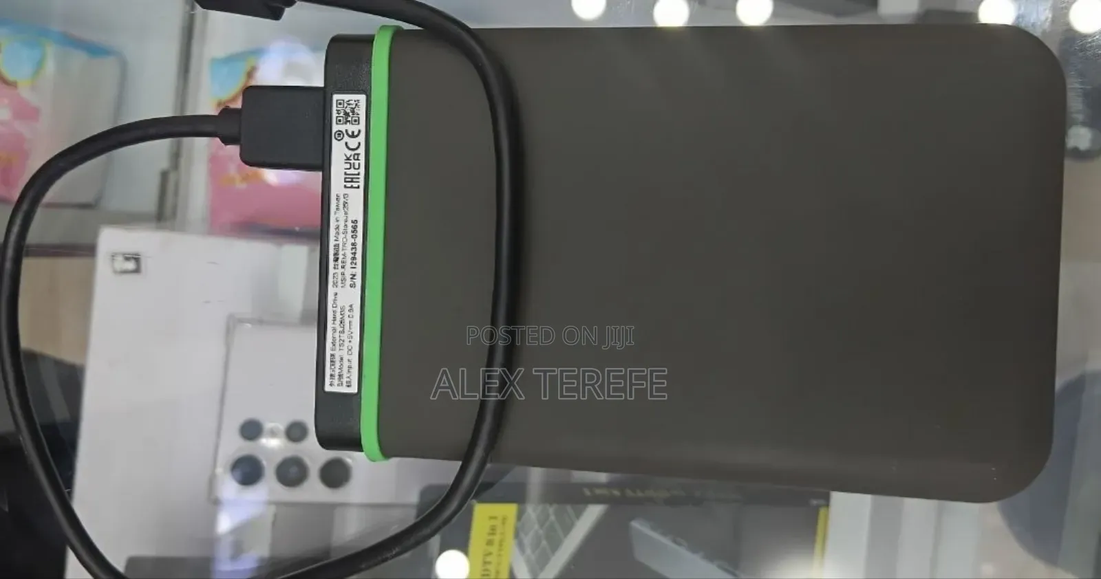 External 2TB Transcend Hard Disk