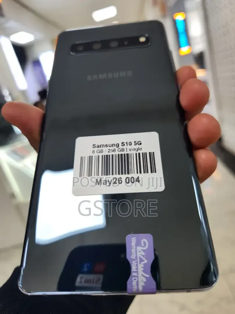 New Samsung Galaxy S10 5G 256 GB Black