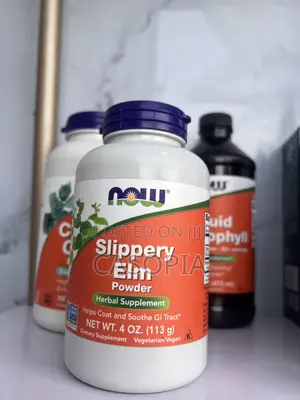 Slippery Elm Powder Herbal Supplement