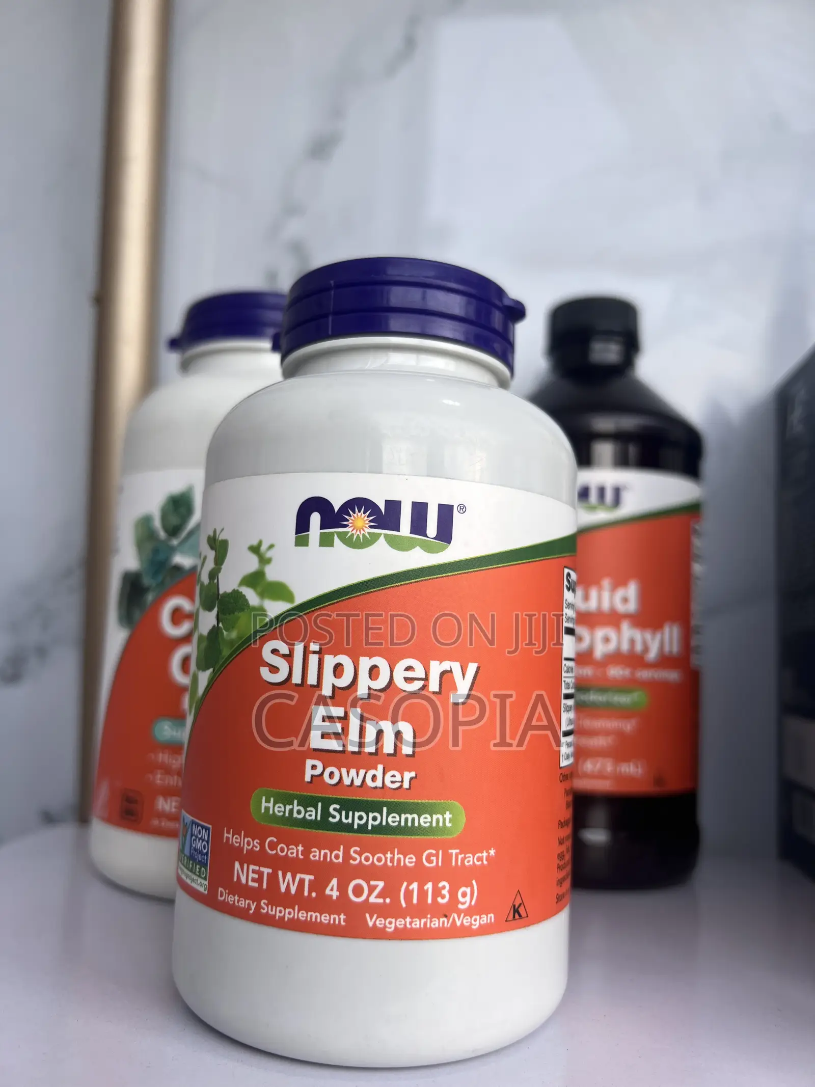 Slippery Elm Powder Herbal Supplement