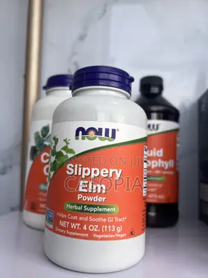 Slippery Elm Powder Herbal Supplement