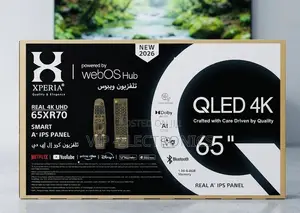 Xperia 65 Inch TV Qled Uhd Smart TV – 65xr70 Webos Hub