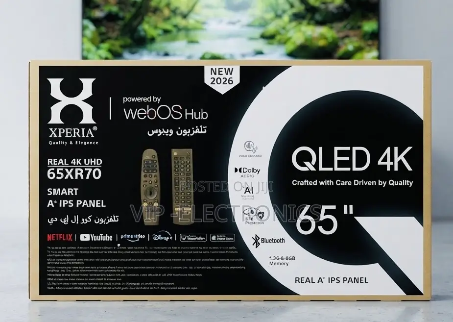 Xperia 65 Inch TV Qled Uhd Smart TV – 65xr70 Webos Hub