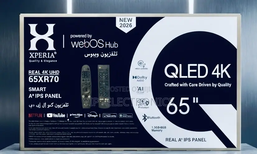 Xperia 65 Inch TV Qled Uhd Smart TV – 65xr70 Webos Hub