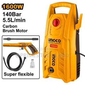 INGCO 1600W High Pressure Washer | 140 Bar | 5.5l/Min