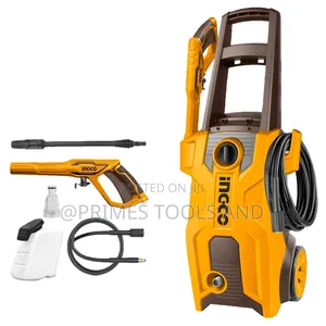 INGCO 1600W High Pressure Washer | 140 Bar | 5.5l/Min