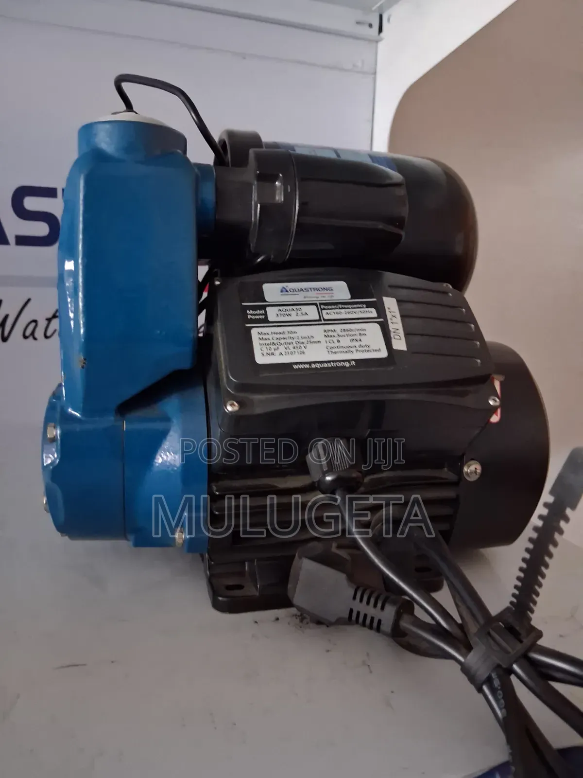 Puster Pump 0.5 HP