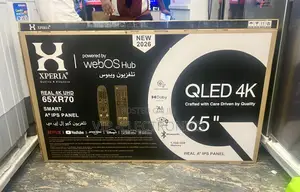 Xperia TV 65 NCH Qled Smart TV. Real Uhd Qled Display, A+ Ips