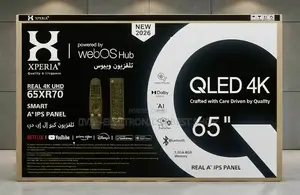 XPERIA 65 Inch TV QLED Smart TV – 65XR70 WebOS Hub