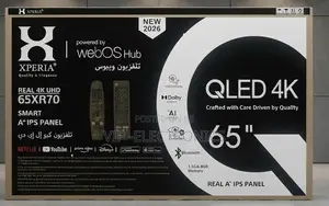 XPERIA 65 Inch TV QLED Smart TV – 65XR70 WebOS Hub