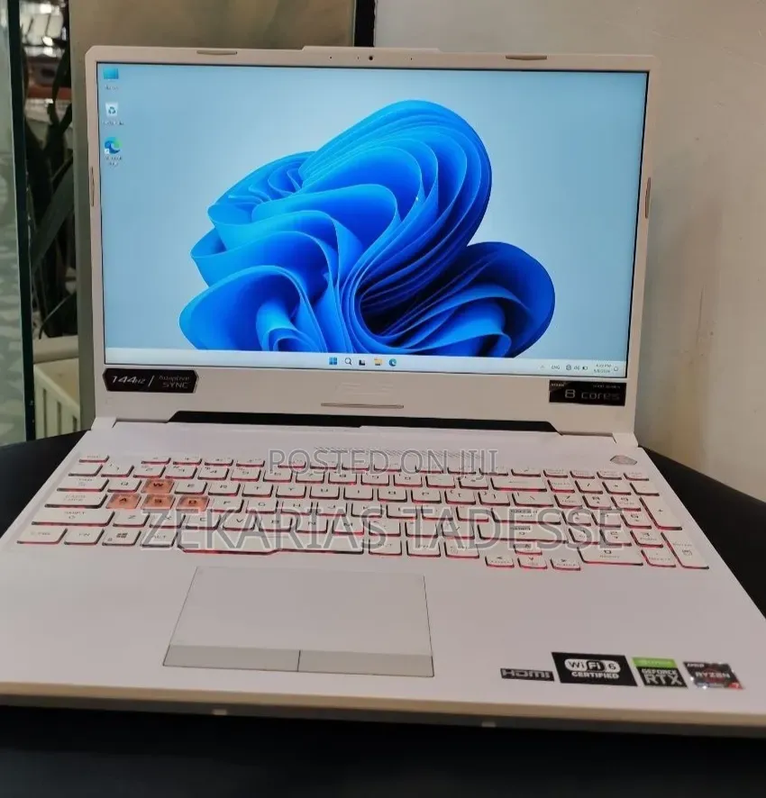 New Laptop Asus TUF Gaming A15 16GB AMD Ryzen 7 SSD 512GB