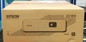 Brand New Packed With Cartoon
Epson Projector 
Model : CO-W01
With