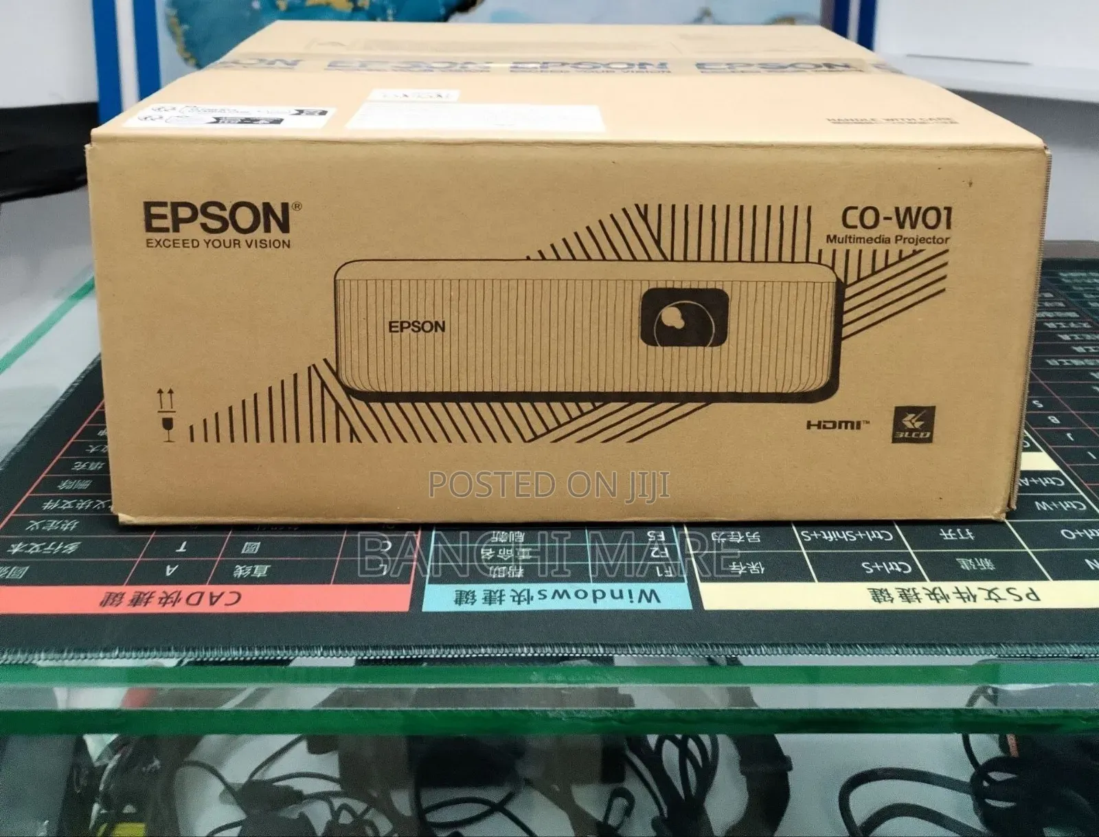 Brand New Packed With Cartoon
Epson Projector 
Model : CO-W01
With