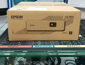 Brand New Packed With Cartoon
Epson Projector 
Model : CO-W01
With