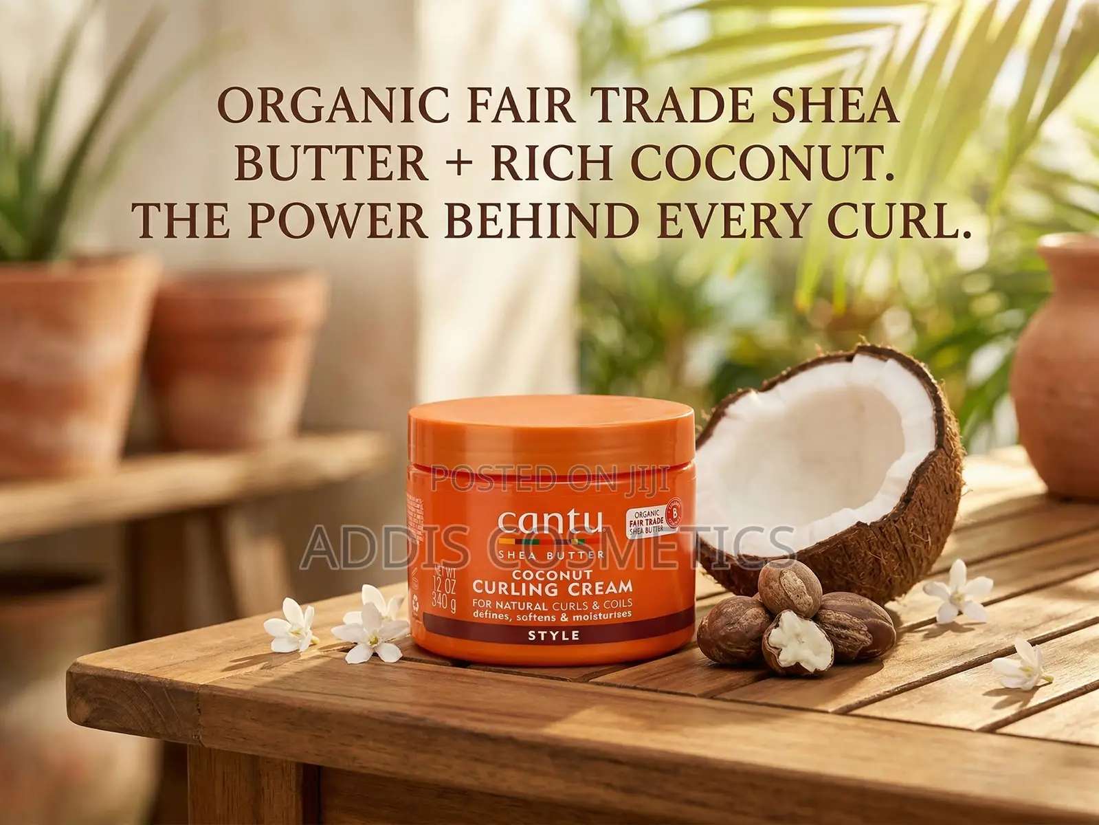 Cantu Shea Butter Coconut Curling Cream