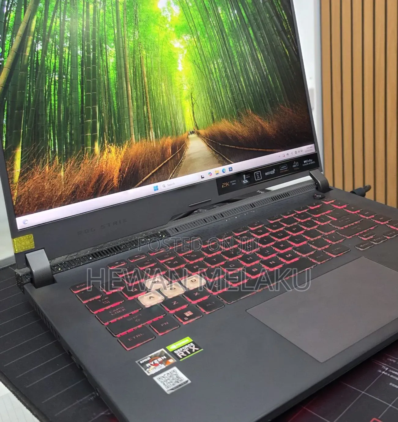New Laptop Asus ROG Strix G16 G614 16GB AMD Ryzen 9 SSD 512GB