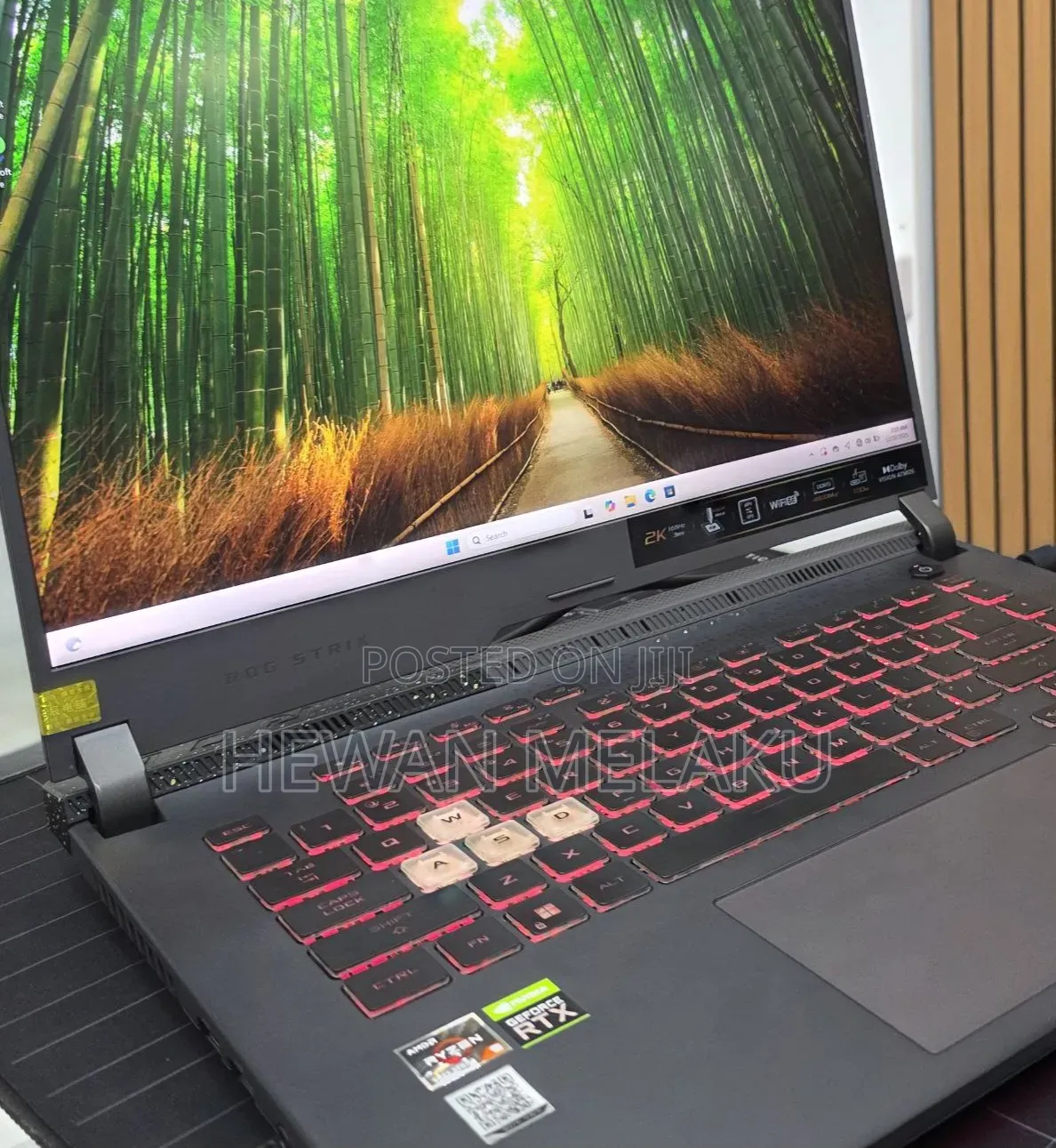 New Laptop Asus ROG Strix G16 G614 16GB AMD Ryzen 9 SSD 512GB