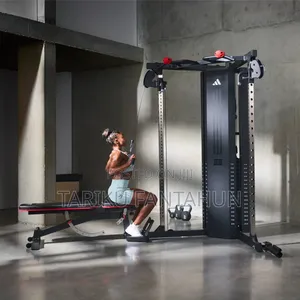 Cable Crossover Gym Station